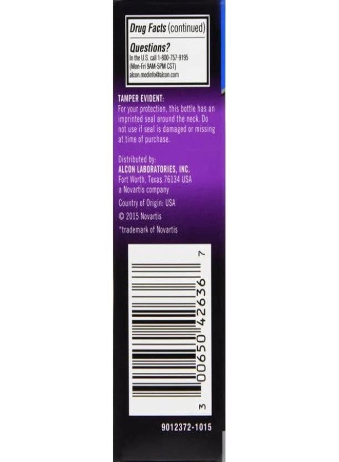 GenTeal Lubricant Eye Drops Moderate - .5 FL OZ, Pack of 2 - Image 3